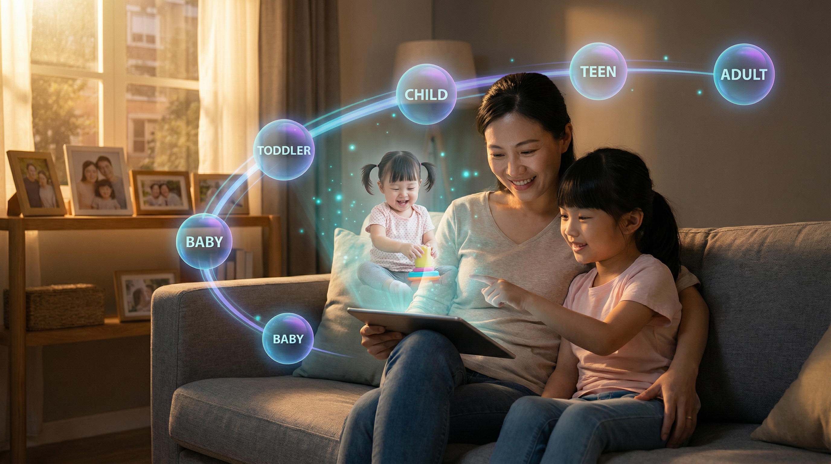 Family timeline exploration